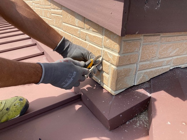 南アルプス市目地撤去